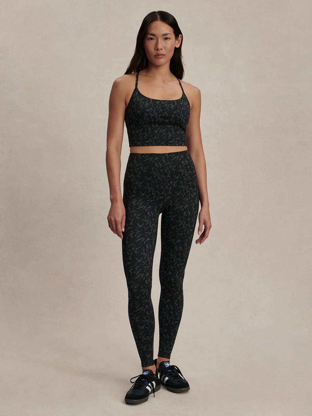 FREESOFT HIGH RISE LEGGING 28 - TWILIGHT SHADOW