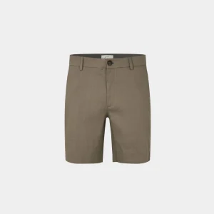 ALVINPL SHORTS 769 - TRUFFLE LINEN