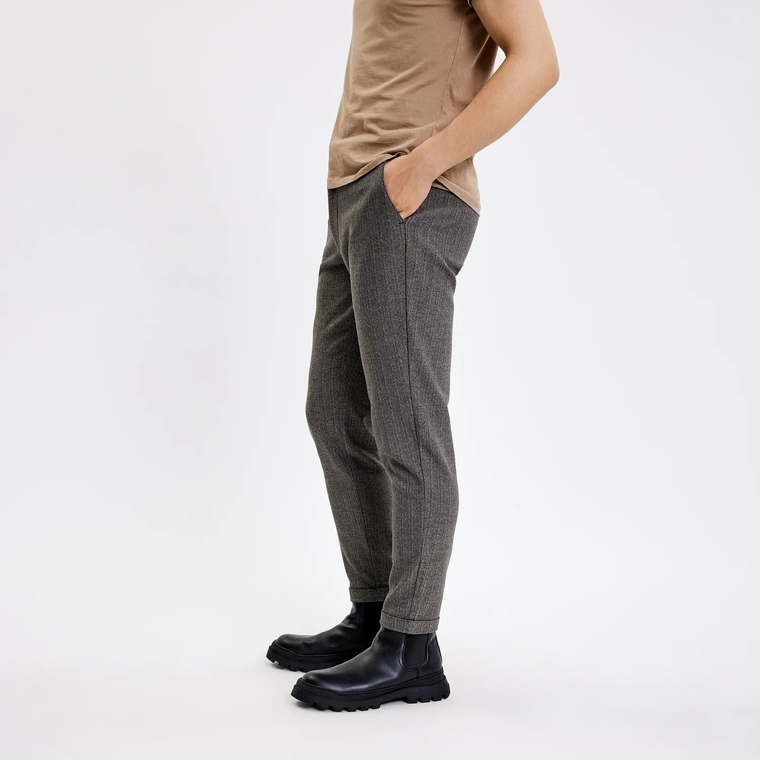 ALBERTPL 872 - COOL TAUPE MELANGE - Afbeelding 5
