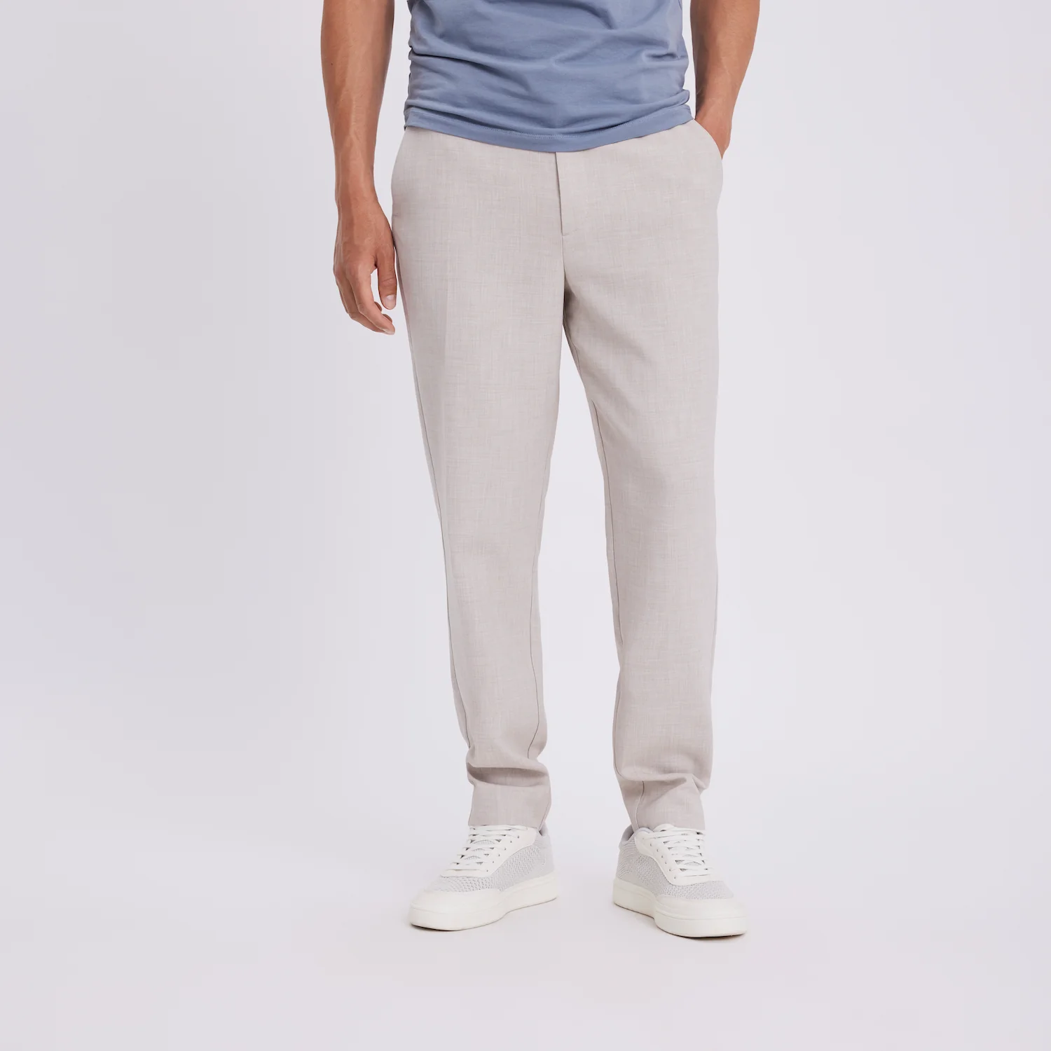 ANTHONYPL 085 - SILVER SAND MELANGE - LENGTEMAAT 34 - Afbeelding 2