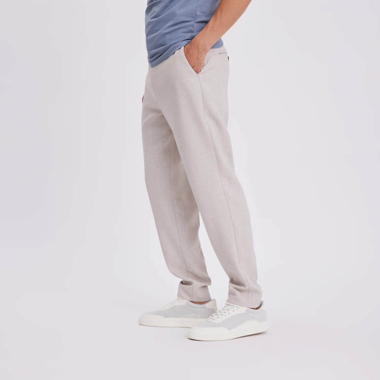 ANTHONYPL 085 - SILVER SAND MELANGE - LENGTEMAAT 34 - Afbeelding 4