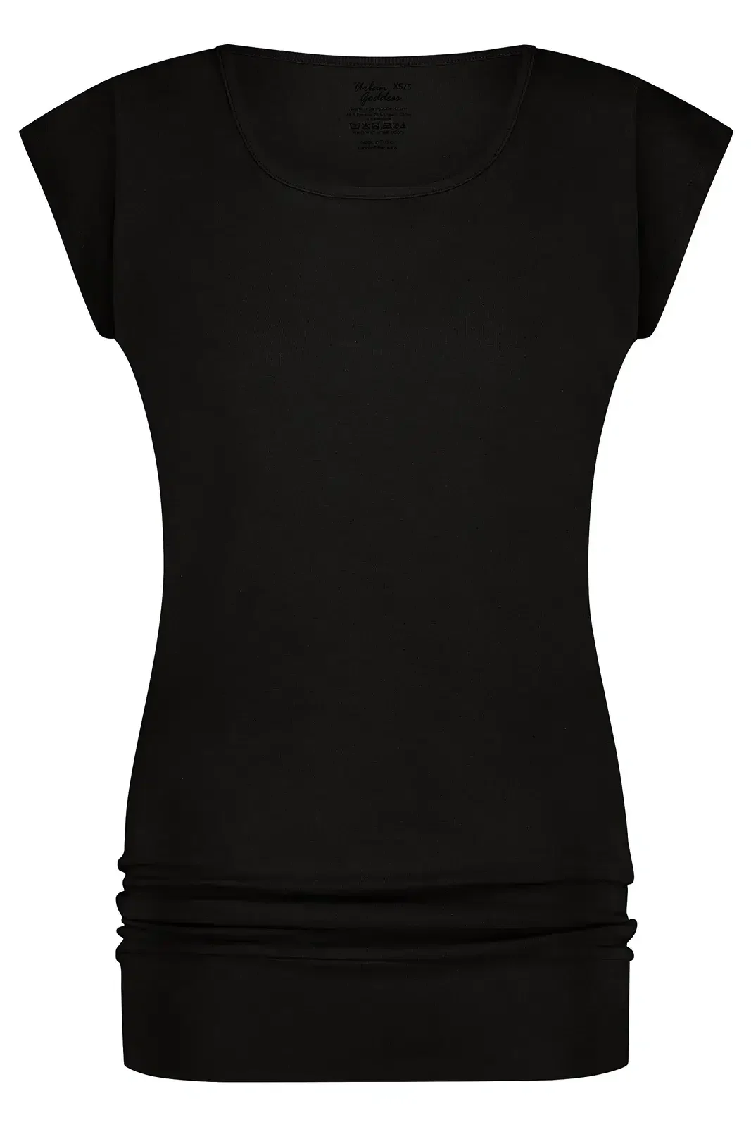 Asana Yoga Tee - Onyx Black - Afbeelding 5