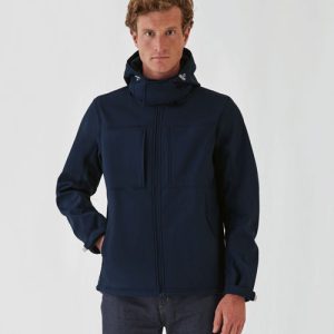 B&C Hooded heren Softshell jacket