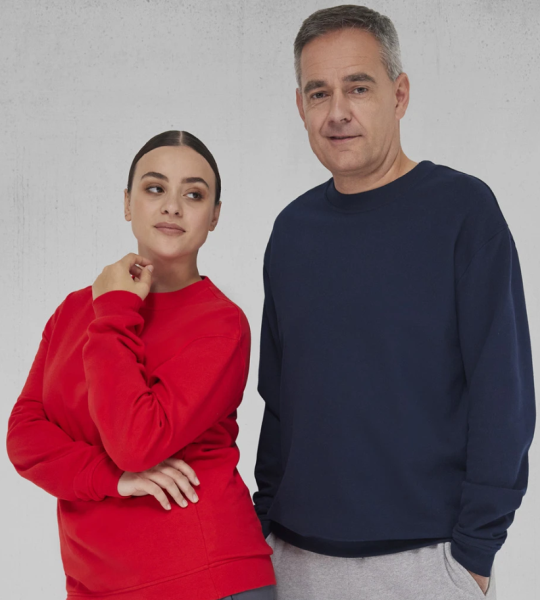 B&C ID. 222 unisex Crew Sweatshirt - Afbeelding 2
