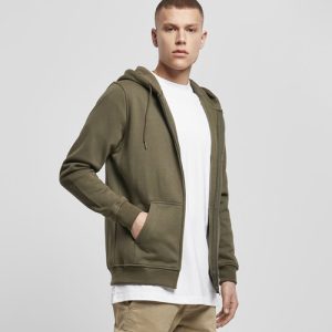 Build Your Brand Heavy Zip unisex Vest