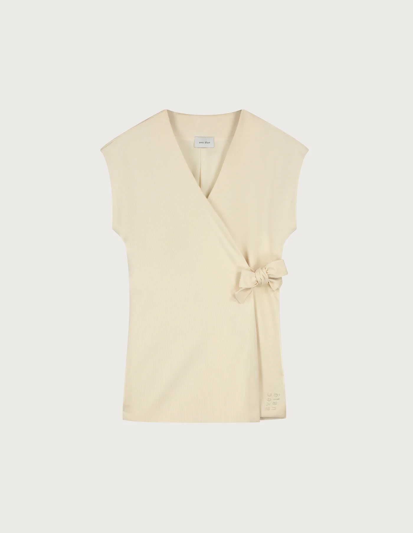 CARLA GILET - IVORY - Afbeelding 4