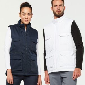 Designed To Work Gewatteerde unisex Bodywarmer polykatoen