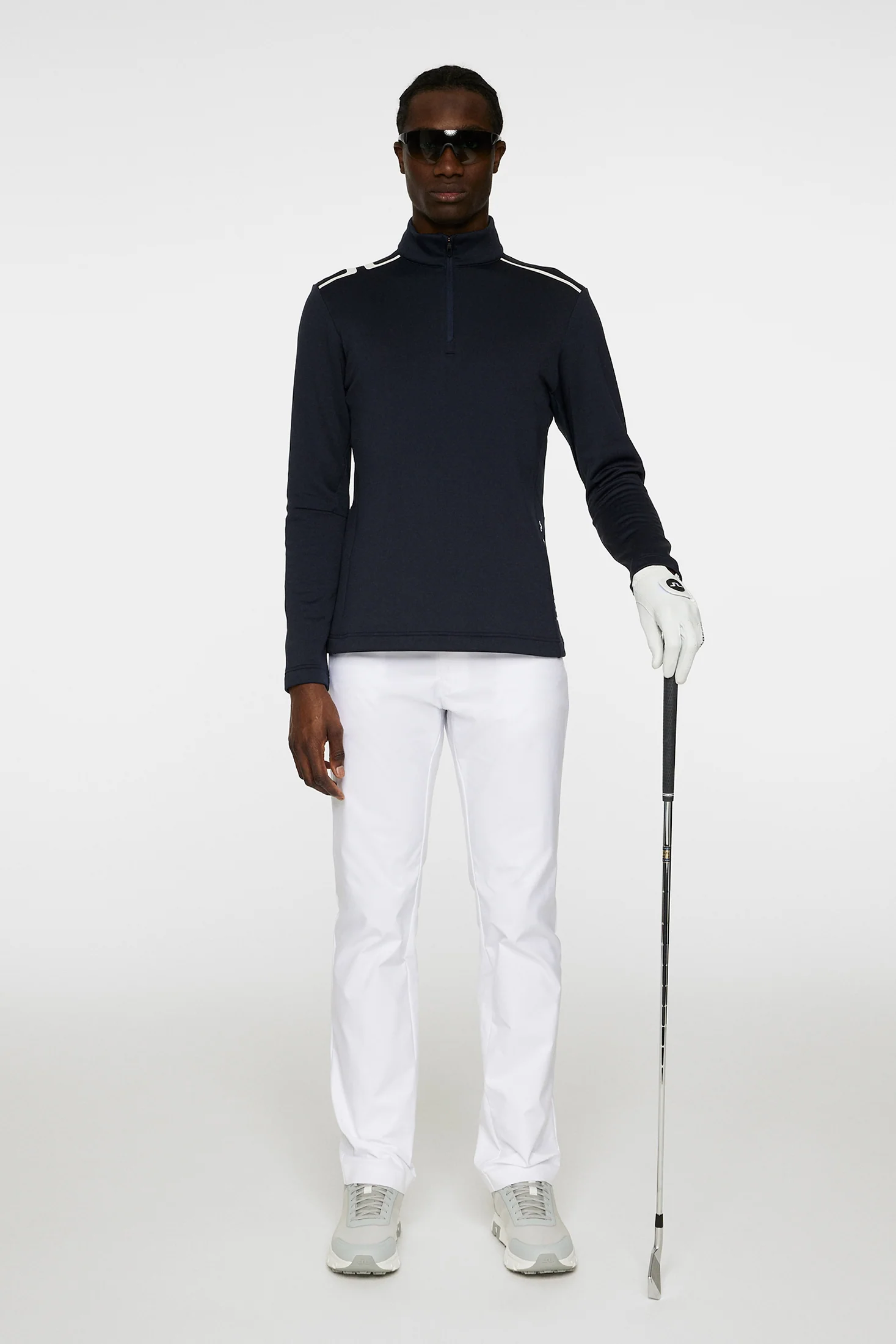 VINNIE QUARTER ZIP - JL NAVY - Afbeelding 4