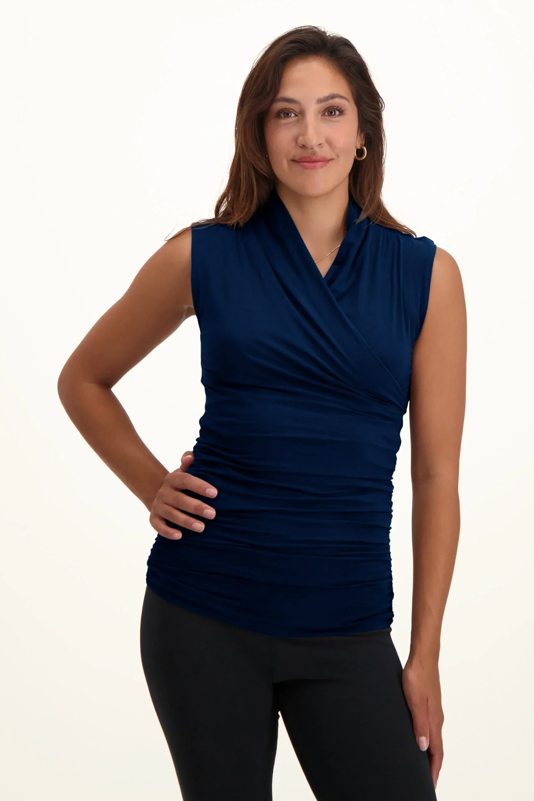 Good Karma Yoga Top - Midnight - Afbeelding 2