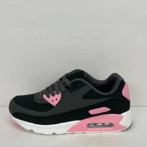 Air sneakers zwart roze