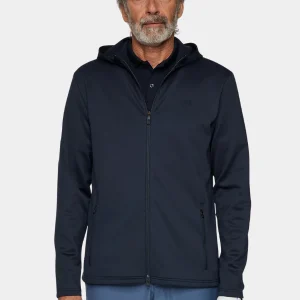 AERIAL FULL ZIP HOOD - JL NAVY