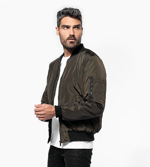 Kariban heren Bomber jacket - Afbeelding 2