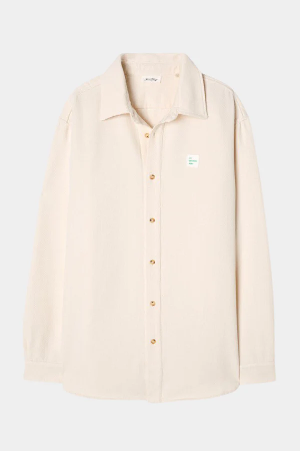 CHEMISE AMPLE ML - ECRU - Afbeelding 6