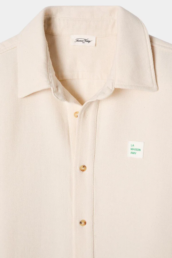 CHEMISE AMPLE ML - ECRU - Afbeelding 7