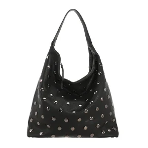 Black Veneto schoudertas