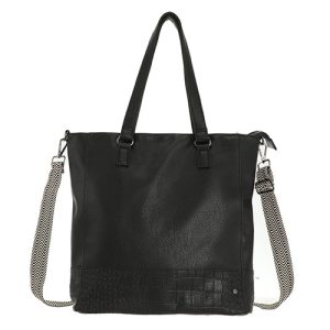 Black schoudertas / shopper Clever