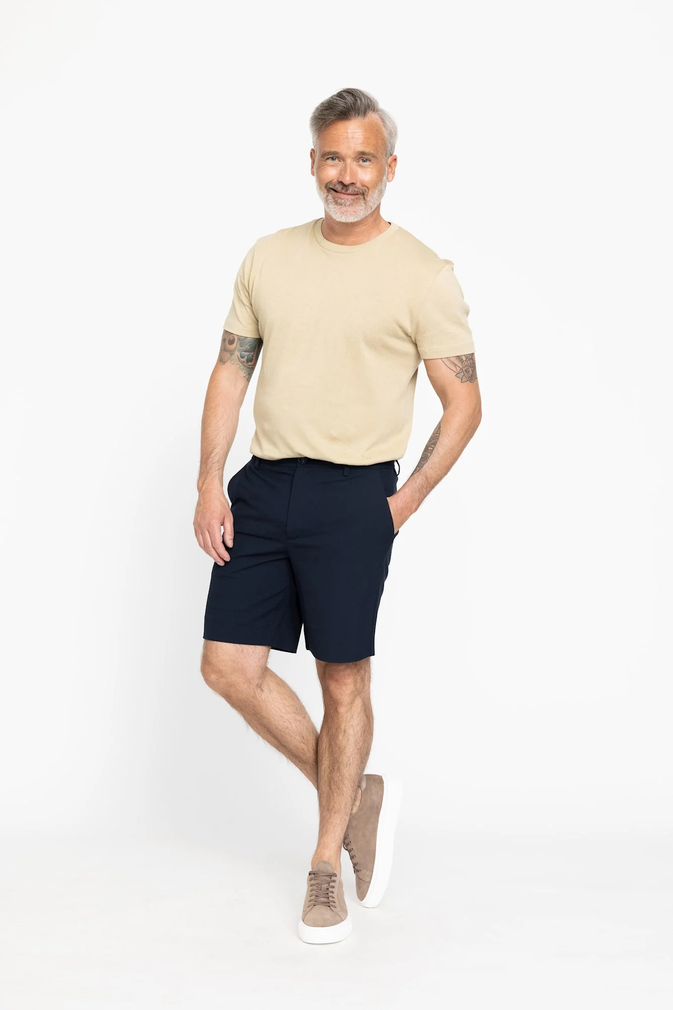 OSCAR SHORTS 285 - NAVY - Afbeelding 4