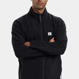 POLAR FLEECE JACKET - BLACK