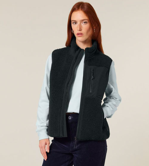 Stanley/Stella Liner unisex sherpa gilet