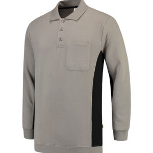 Tricorp Bicolor Borstzak heren Polo Sweatshirt