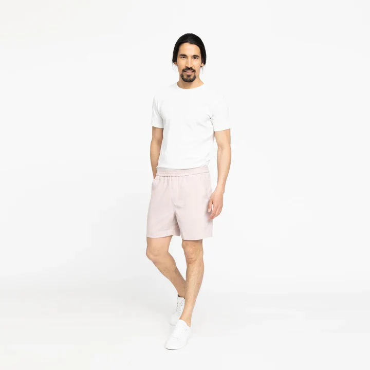 TURI SHORTS 932 - CHALK PINK MELANGE - Afbeelding 5