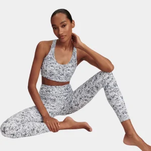 BRUSHED WORKOUT LEGGING - BLUE MEADOW