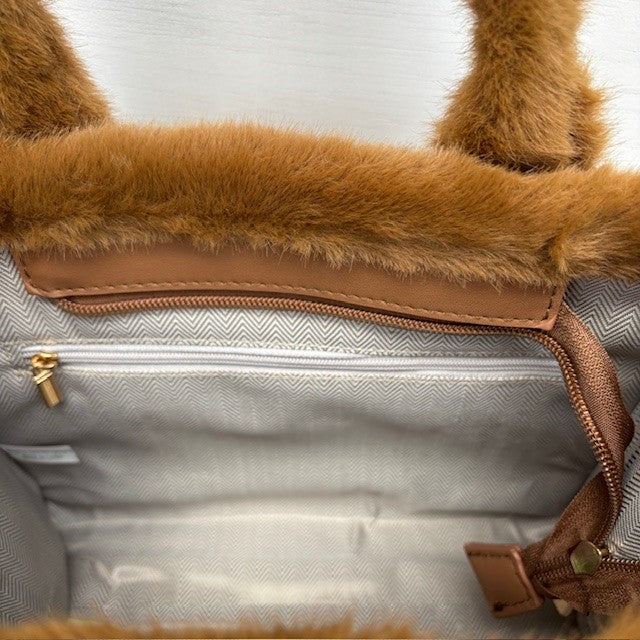 Teddy Tote Bag Bruin klein - Afbeelding 4
