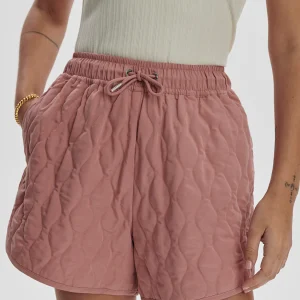 CATRINE QUILTED SHORT - ASH ROSE